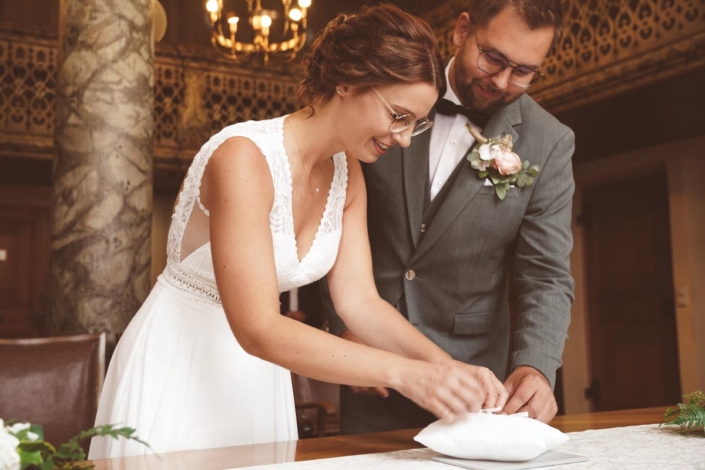 Hochzeitsfotograf Heidelberg Ringtausch