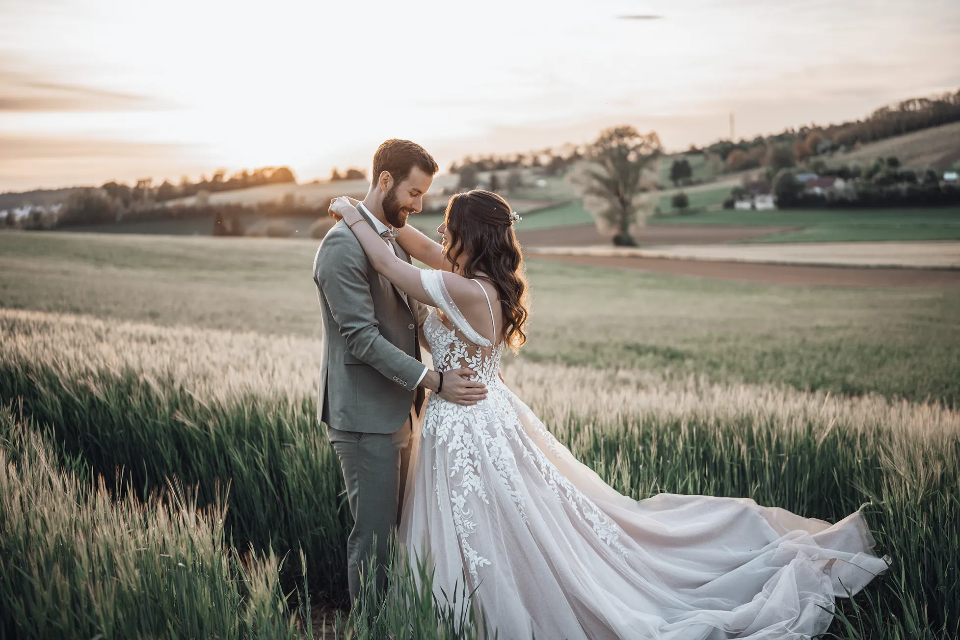 Hochzeitsfotograf Andi Scheller mit Brautpaar