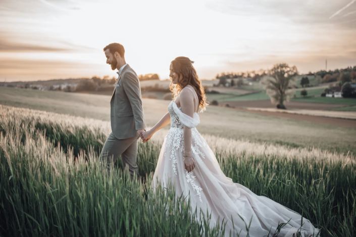 Hochzeitsfotograf -Brautpaar bei mShooting